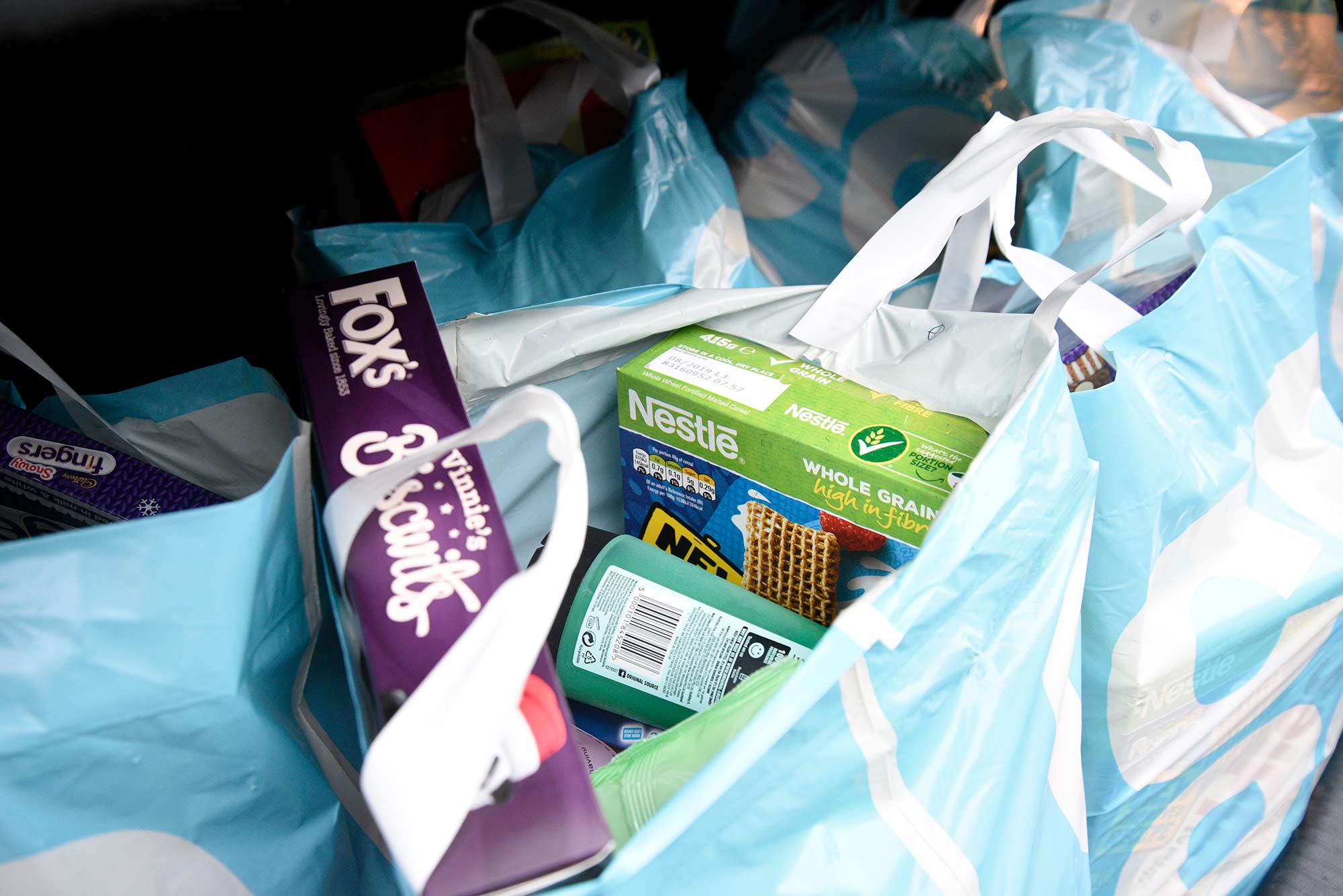 Food Delivery parcels foodbank isle of skye